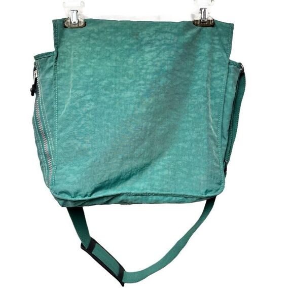 Kipling Expandable Teal Satchel - Picture 2 of 6